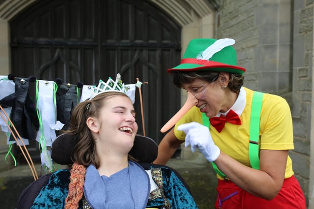 Young people and staff at Chailey Heritage Foundation took part in a musical theatre themed Celebration Day on Friday, July 14