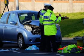 The road was closed for most of the day as police carried out investigation work. Photo: Sussex News and Pictures