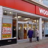 The Woolworths store in Montague Street, Worthing, closed in 2008