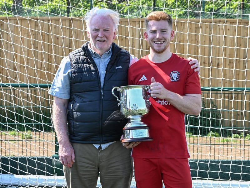 Hassocks FC win the 2024-25 Peter Bentley Cup