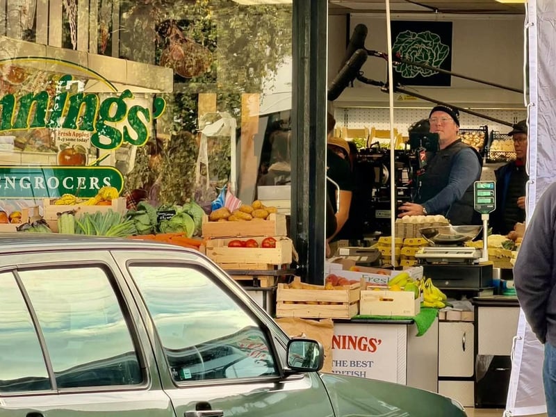Filming underway in Rustington. Photo: Sue Sula