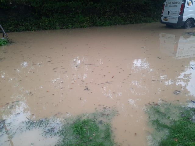 Flooding in Chichester: Pictures show parts of city submerged due to heavy rainfall