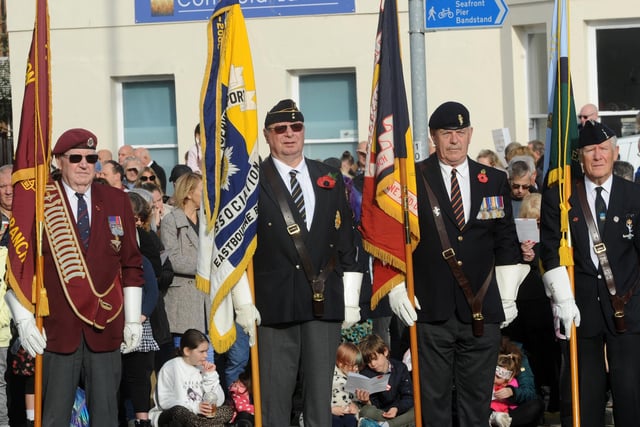 Eastbourne Remembrance Sunday 2022 (Pic by Jon Rigby)