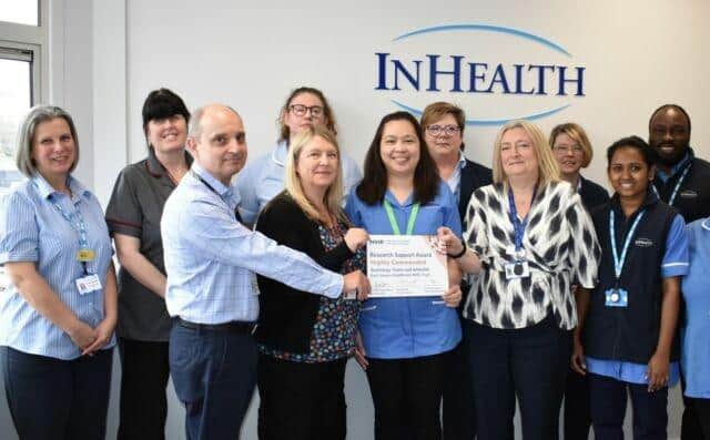 Pevensey Day Unit and the radiology team at Conquest Hospital in Hastings and Eastbourne District General Hospital have been recognised for their support of clinical research at the recent NIHR Clinical Research Support Awards.