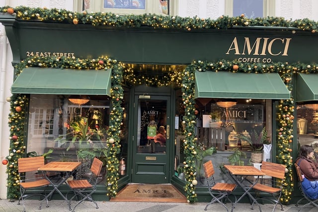 Amici in East Street, Horsham, is bauble-ous!