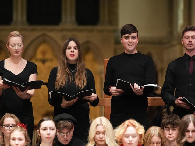 Carols by Candlelight, Worthing College's annual Christmas concert, brought staff and students together at St Mary's Church in Broadwater