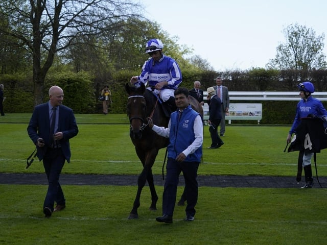 The sun came out for Goodwood Racecourse's first Saturday fixture of 2024