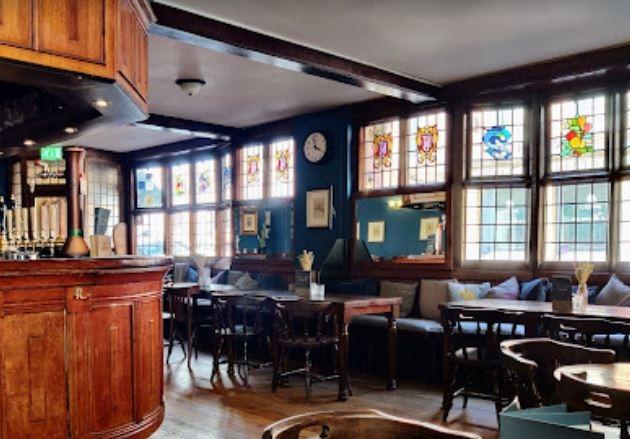A historic pub serving a wide selection of real ales and pub food