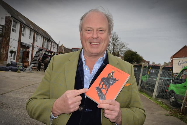 James Braxton, one of the most well known 'Antiques' faces on UK television, will be launching his first book on April 17 at Brewing Brothers Imperial in Queens Road, Hastings, between 6-9pm. The book is called Barty - A Tale Of A Stolen Bronze.