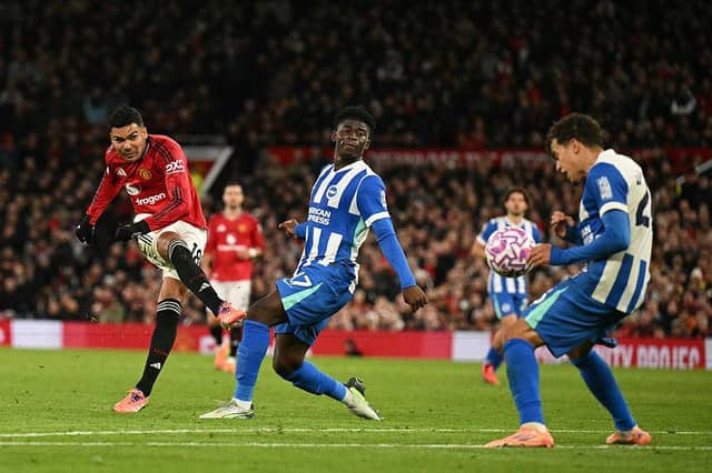 Manchester United ended a run of three consecutive home defeats against Brighton.