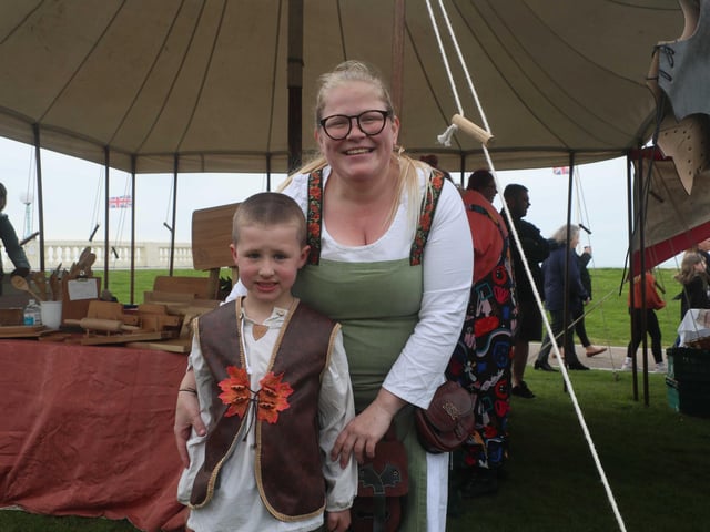 Bexhill Medieval Pageant on May 8 2023. Photo by Roberts Photographic.