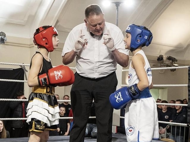 Ferad Yetik got a taste of life in the ring | Picture: Dean Street Designs