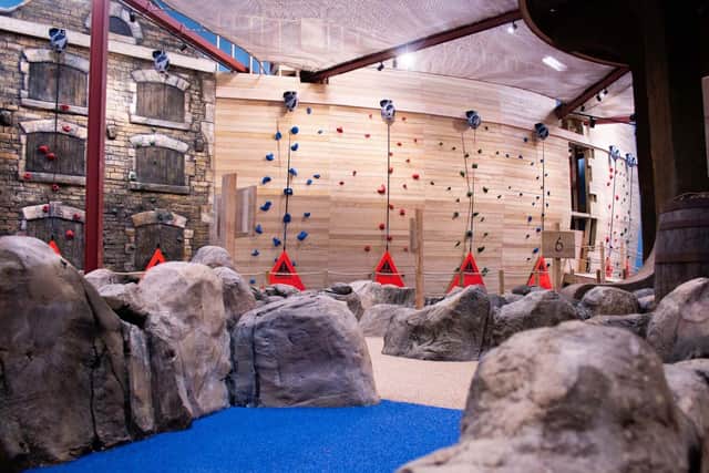 The new Dockyard adventure playground at Seal Bay Resort