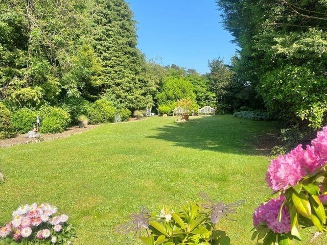 The expansive rear garden is a real feature of this property