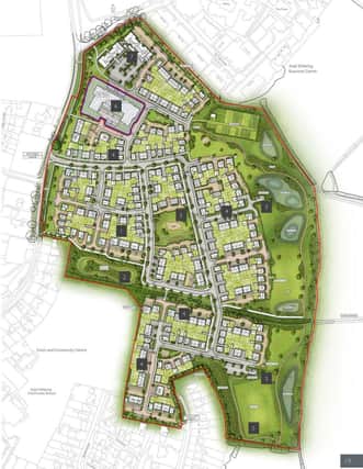 Outline plans have been submitted for 280 new homes in East Wittering.
