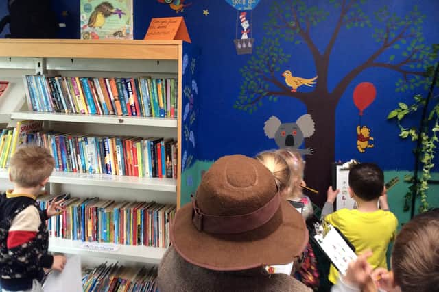 Bolney C Of E Primary School has opened a 'magical new library space'