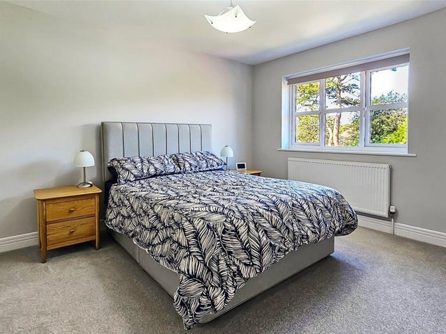 This stunning four-bedroom executive home has come on the market in Littlehampton with Graham Butt priced at £685,000. The detached house was built in St Winefrides Road in 2017 and this is the first time it is being offered to the market since new.