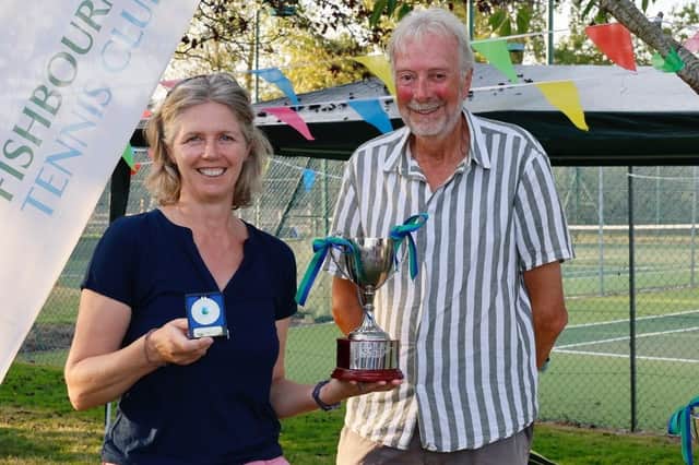 Fishbourne Tennis Club finals day action and winners