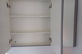 If only I could have kept cupboard free from any clutter. Picture: Katherine HM
