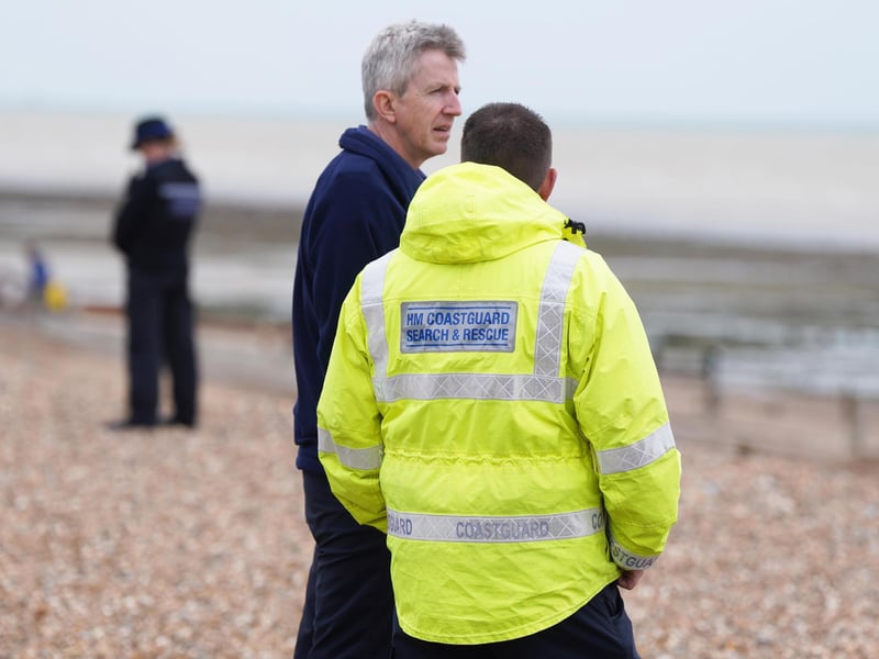 Sussex Police said officers were called to Goring-by-Sea this morning (Monday, October 23) ‘following reports of suspected drugs washing up on the beach’.