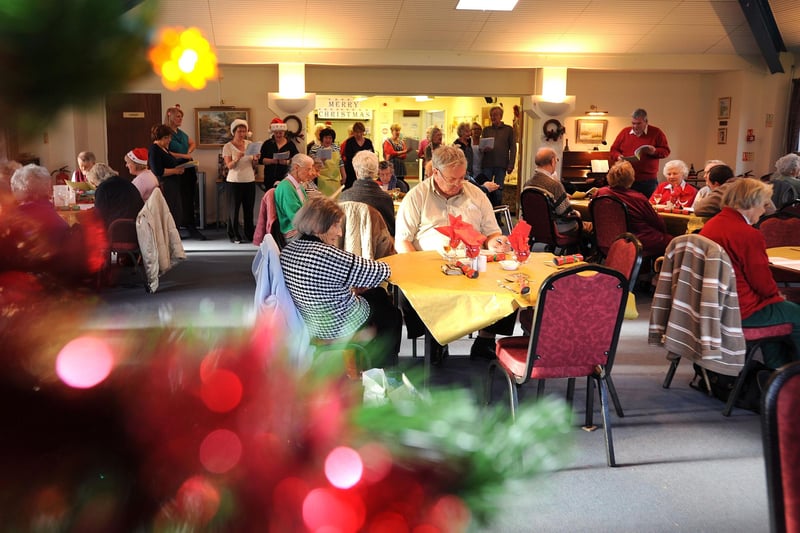 Age Concern Haywards Heath celebrate Christmas