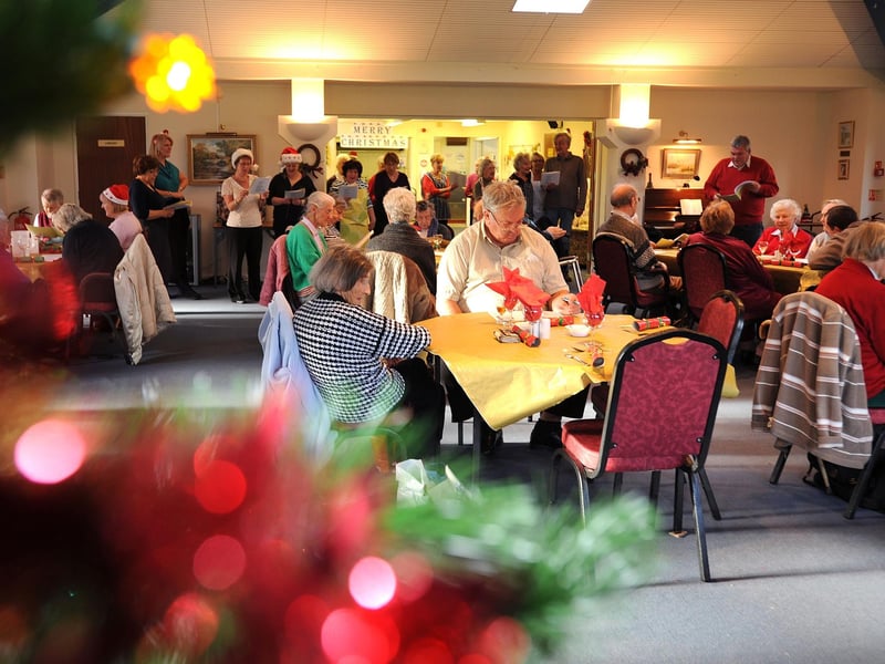 Age Concern Haywards Heath celebrate Christmas