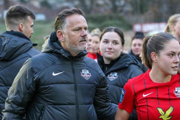 Lewes boss Scott Booth is leaving the Dripping Pan | Picture: James Boyes