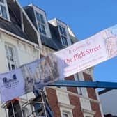 New welcome banner for the High Street