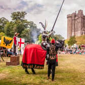 The medieval jousting event will be at Arundel Castle from July 26 to 31. Picture: Julia Claxton