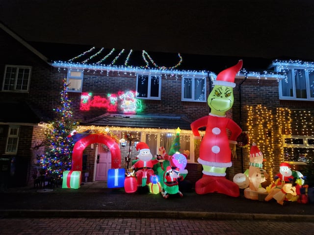 Jim Jam's Catering has created a winter wonderland in Fairfields, High Street, Tarring, to raise money for the A&E department at Worthing Hospital