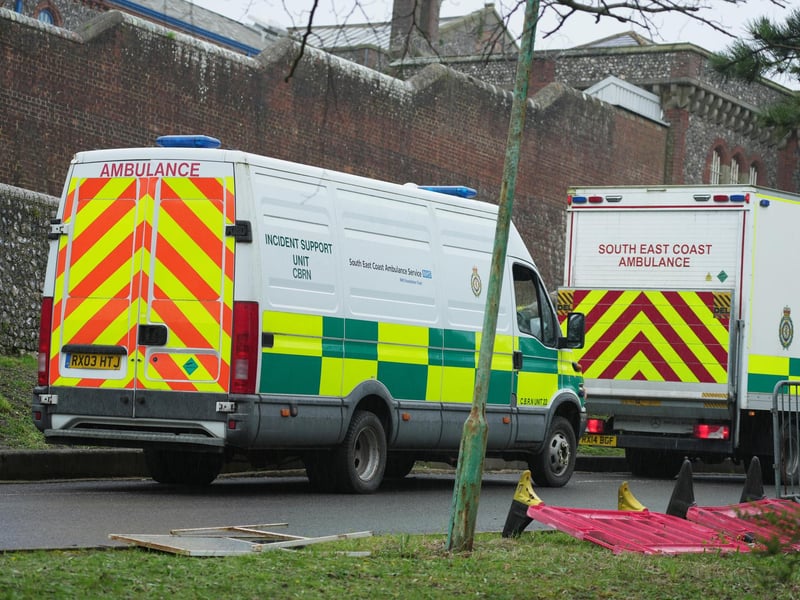 ‘Major incident’ closes Eastbourne A&E as emergency services attend ‘medical incident’ at Lewes prison