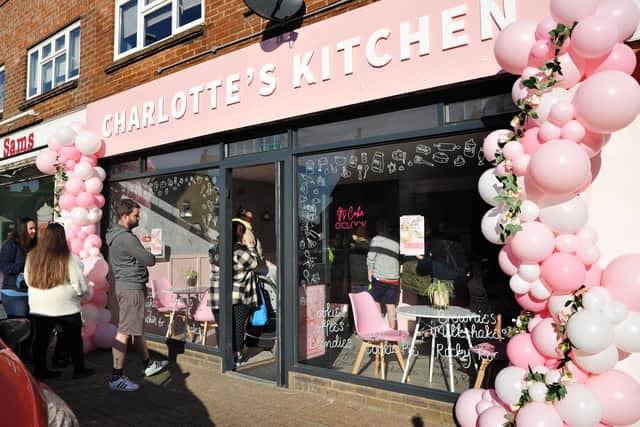 New café has opened in Rustington called Charlotte's Kitchen, selling cakes and milkshakes. Pic S Robards SR23012902