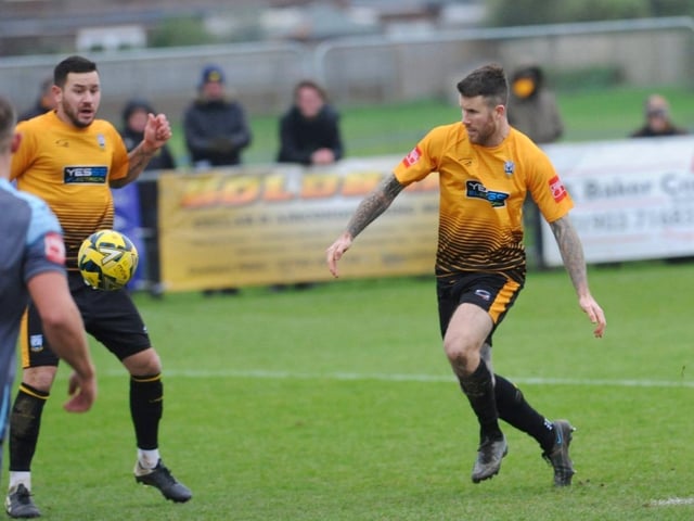 Action from Littlehampton Town's 1-0 win over Three Bridges in the Isthmian south east division
