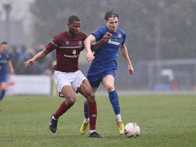 Action from Worthing's National League South defeat at Chelmsford