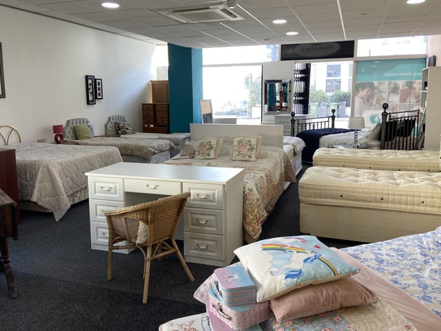 The new St Wilfrid's Hospice shop in Langney Road, Eastbourne