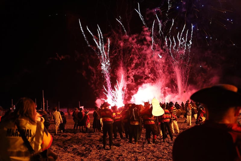 Hastings Bonfire 2023. Photo by Andrew Clifton.