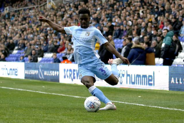 Brandon Mason in action for Coventry City in 2019. (Photo by Morgan Harlow/Getty Images)