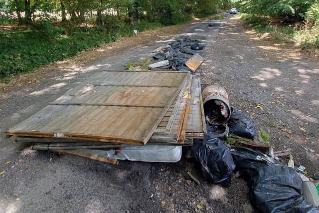 A new crackdown on fly-tipping has been launched in Horsham