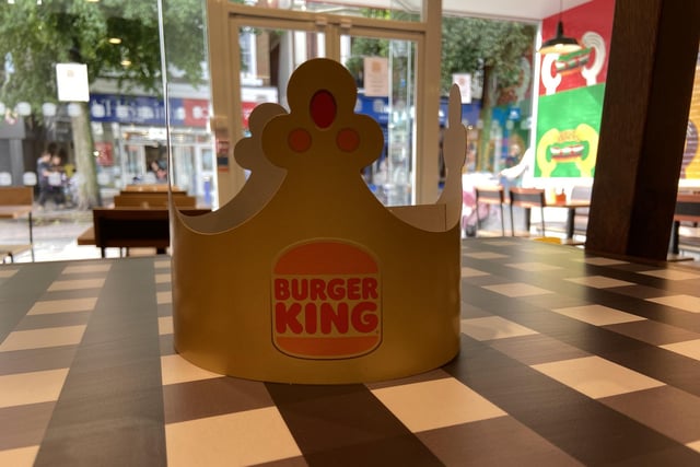 Burger King in Terminus Road, Eastbourne