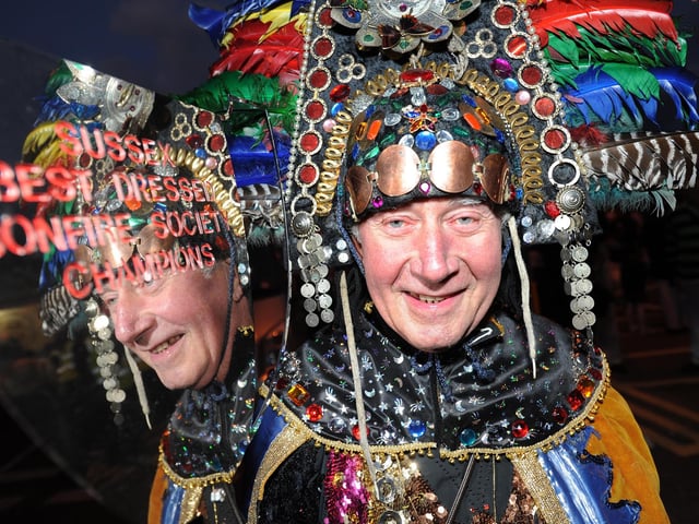 Burgess Hill Bonfire Night. Peter Savage, Burgess Hill Bonfire Society