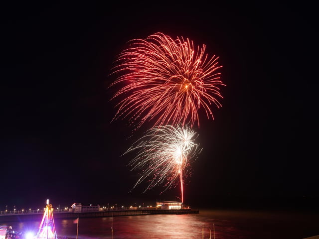 Worthing Lions put on another fabulous free fireworks display off Worthing Pier on Saturday evening as part of the Worthing Lions Summer Festival 2023