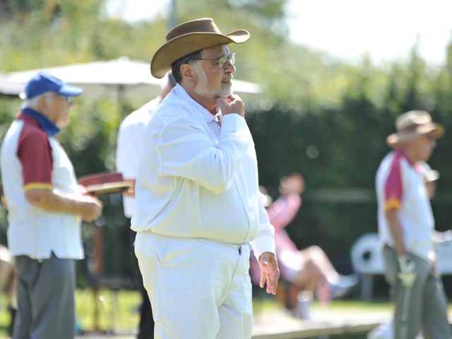 Crawley Bowls Club celebrated its 100th birthday with centenary matches and celebration event. SR2508147 Pic S Robards/Nationalworld