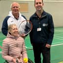 Walking tennis sessions are being held at Horsham's Holbrook Club