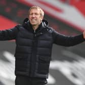 Brighton manager Graham Potter (Photo by GLYN KIRK/POOL/AFP via Getty Images)