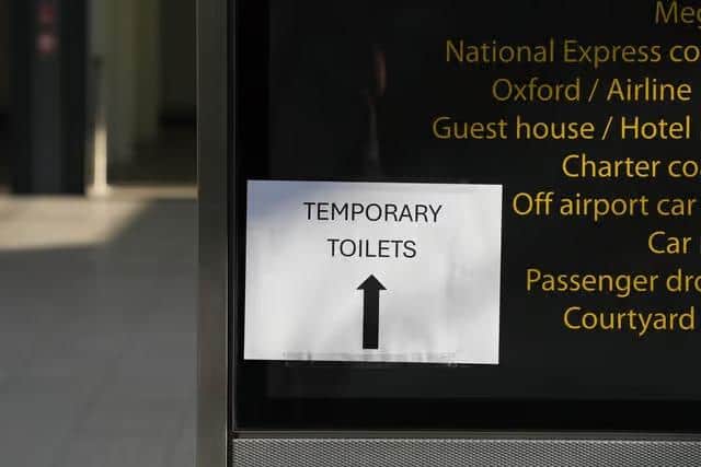 The water pressure at Gatwick Airport has begun to ‘return to normal’ after the airport faced another water outage. Picture: Eddie Mitchell