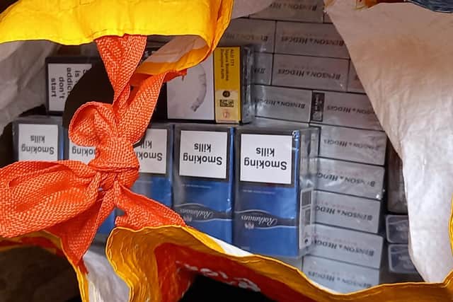 The local operation was carried out as part of a national initiative between National Trading Standards and HM Revenue and Customs (HMRC) to tackle the illegal tobacco trade.