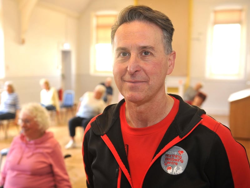 Enzo Manco, director, supports people who need a bit of extra help to get started with exercise