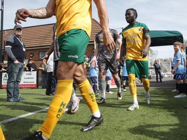 Images from Horsham FC's win at home to Cray Wanderers