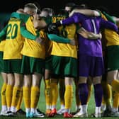 The Horsham team before the game | Picture: Butterfly Football