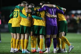 The Horsham team before the game | Picture: Butterfly Football